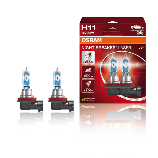 Osram H11 Night Breaker Laser Set +150%
