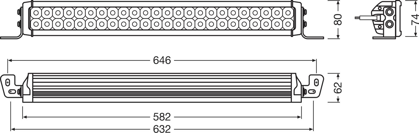 LEDriving® LIGHTBAR VX500-CB 22-inch