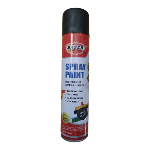 Nasca Spray Paint 300Ml Matt Black