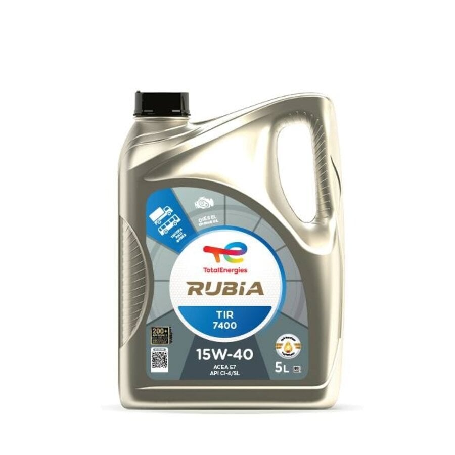 Total Rubia TIR 7400 15W40 Multigrade 5L