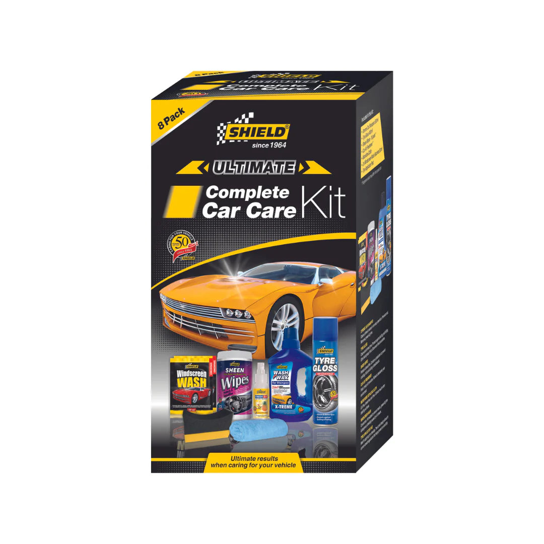 Shield Ultimate Complete Car Care Kit - 8 Piece