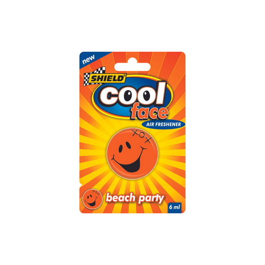Shield Cool Face Air Freshener - Beach Party