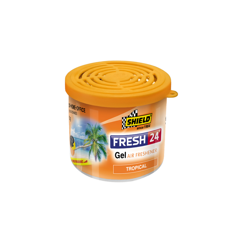 Shield Fresh 24 Gel Air Freshener 80gr - Tropical