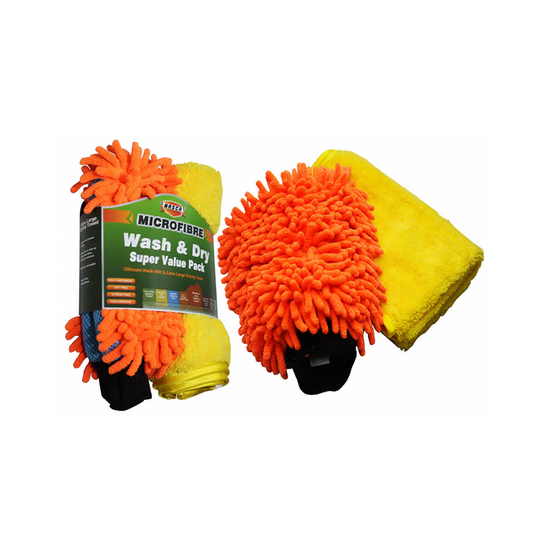Nasca Microfibre Wash & Dry 2Pc Value Pack