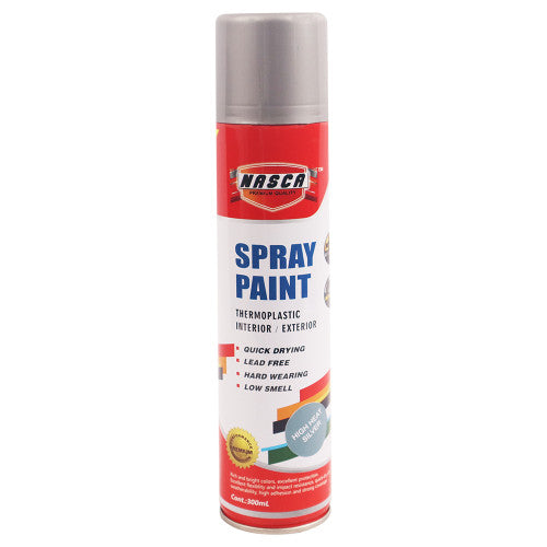 Nasca Spray Paint High Heat Silver 300ml
