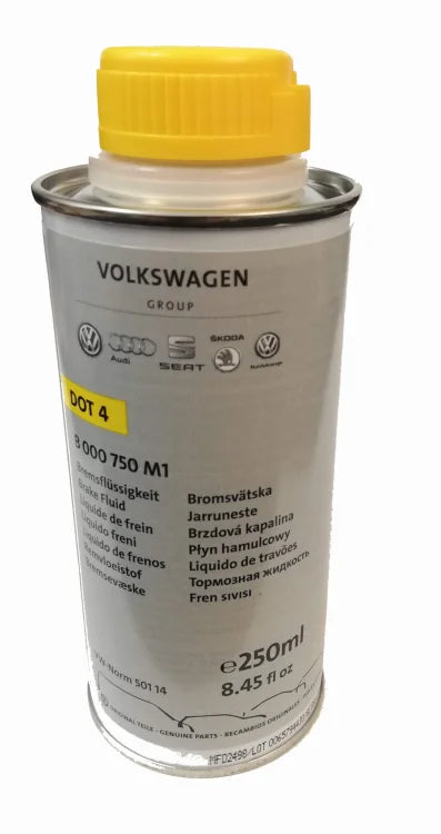 VW Brake Fluid DOT4 250ml
