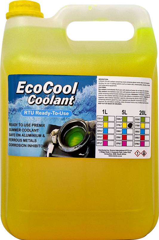 Everon Econo Coolant Yellow 5LT.