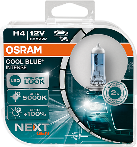 H4 Cool Blue Intense