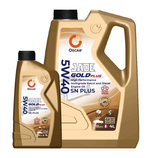 Oscar Jade Gold Plus SAE 5W40 API SN PLUS, SN/CF, ACEA A3/B4