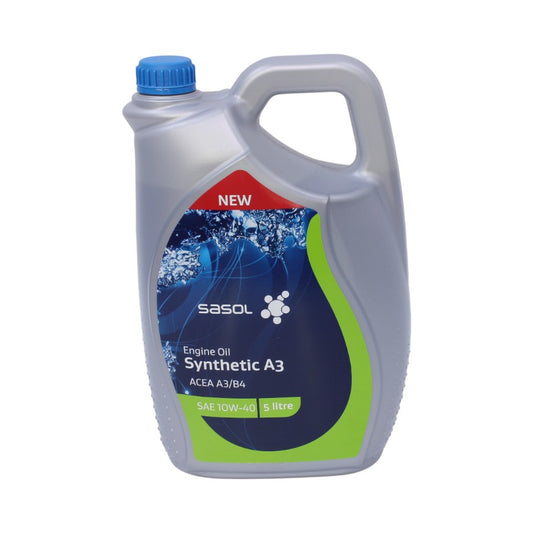 Sasol Synthetic Engine Oil 10W40 A3/B4 – 5 Litre
