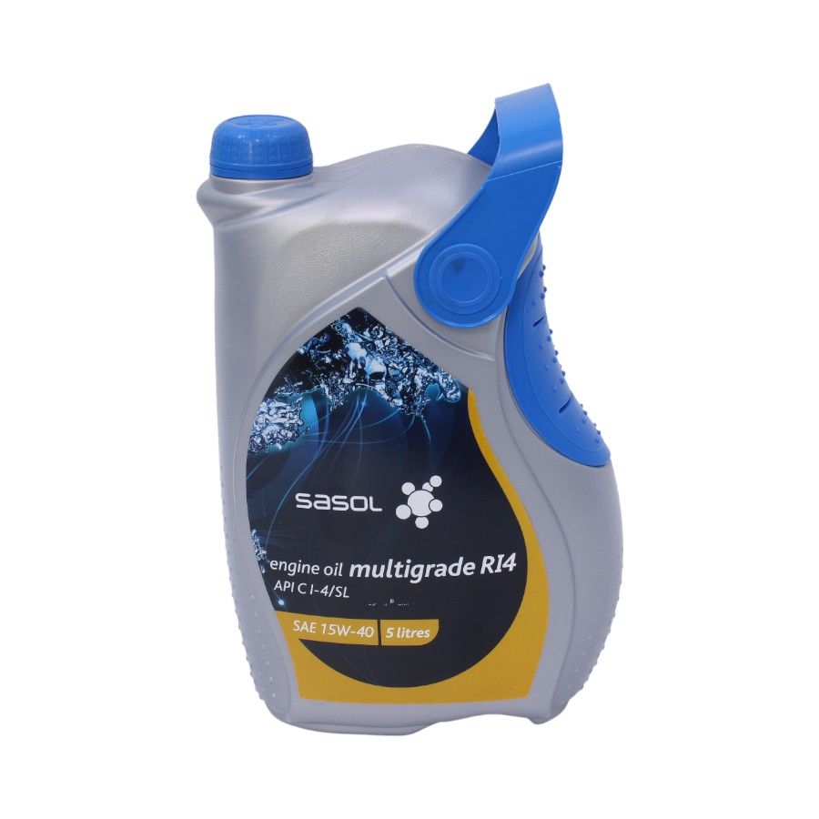 Sasol Multigrade Engine Oil 15W40 API CI-4/SL – 5 Litre