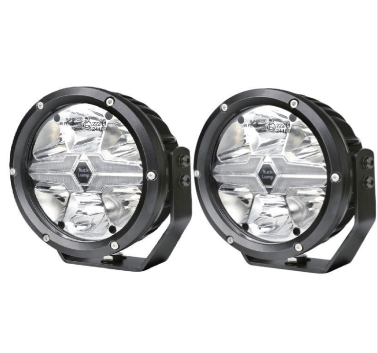 TRUCK-LAMP LED Spot Lights with day time running lights 7'' Set