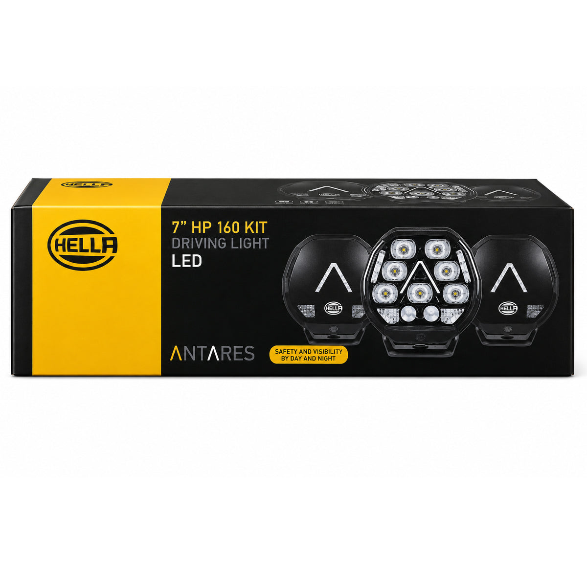 Hella Antares 7" LED Aux Lamp Set