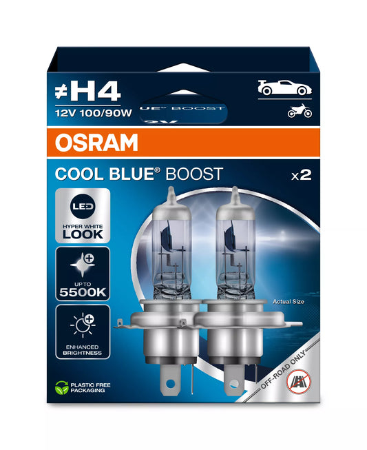 Osram H4 12V Cool Blue Boost