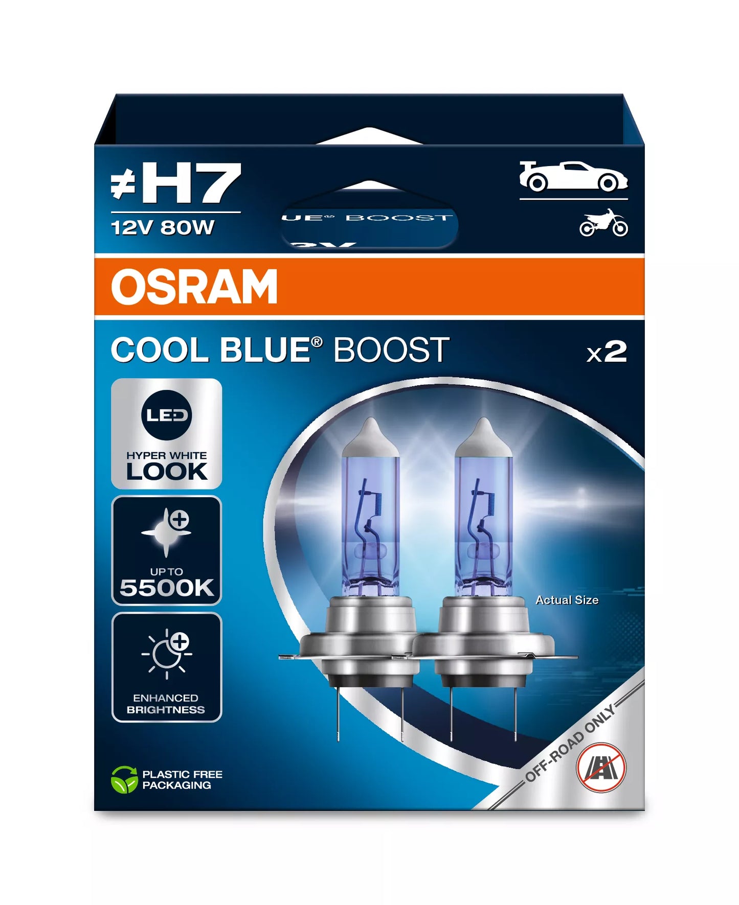 Osram Cool Blue Boost H7