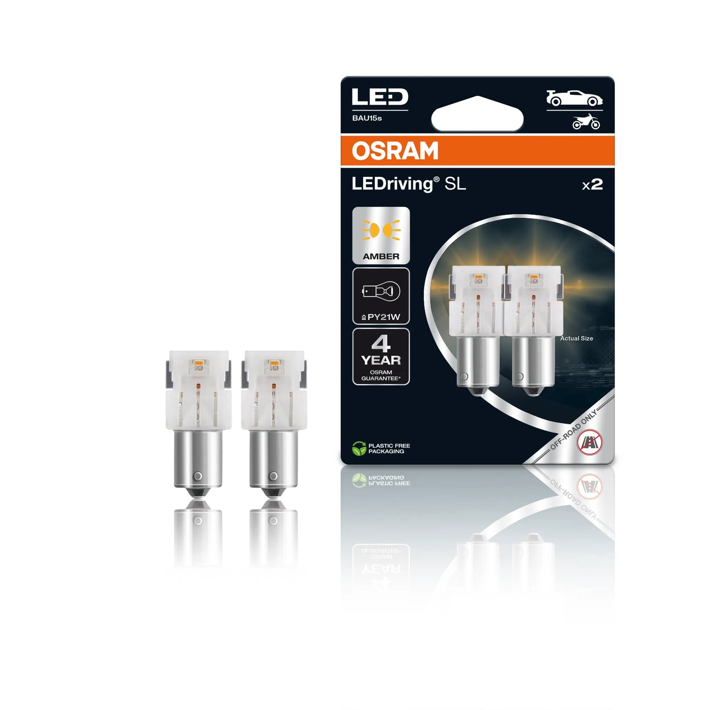 Osram LEDriving SL Amber PY21W