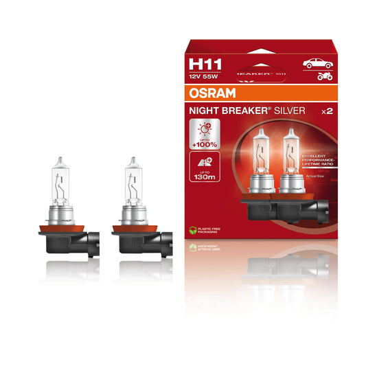 Osram H11 Night Breaker Silver +100%