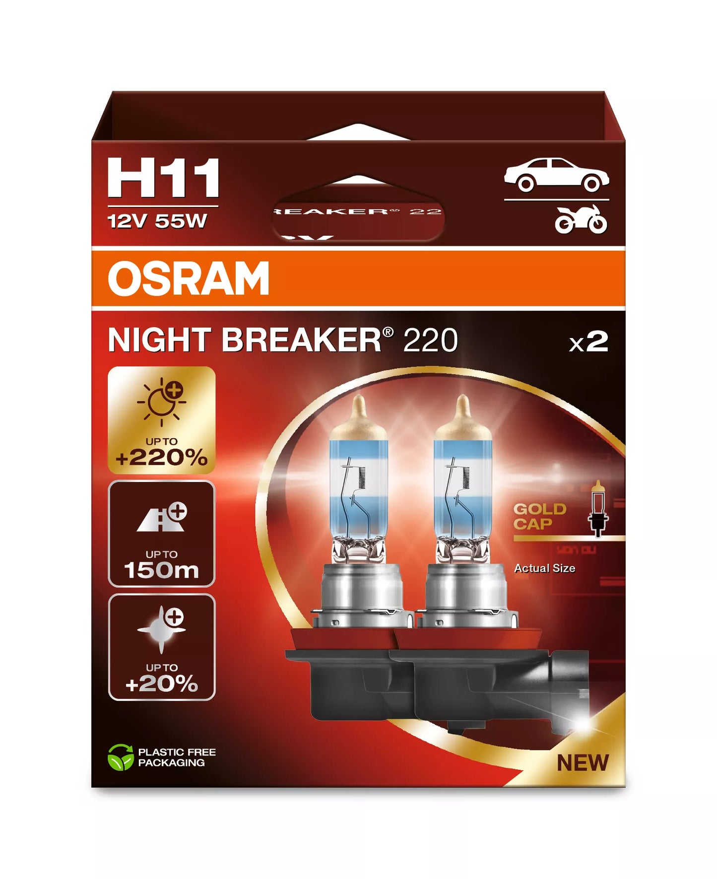 Osram H11 Night Breaker 220 12V 55W