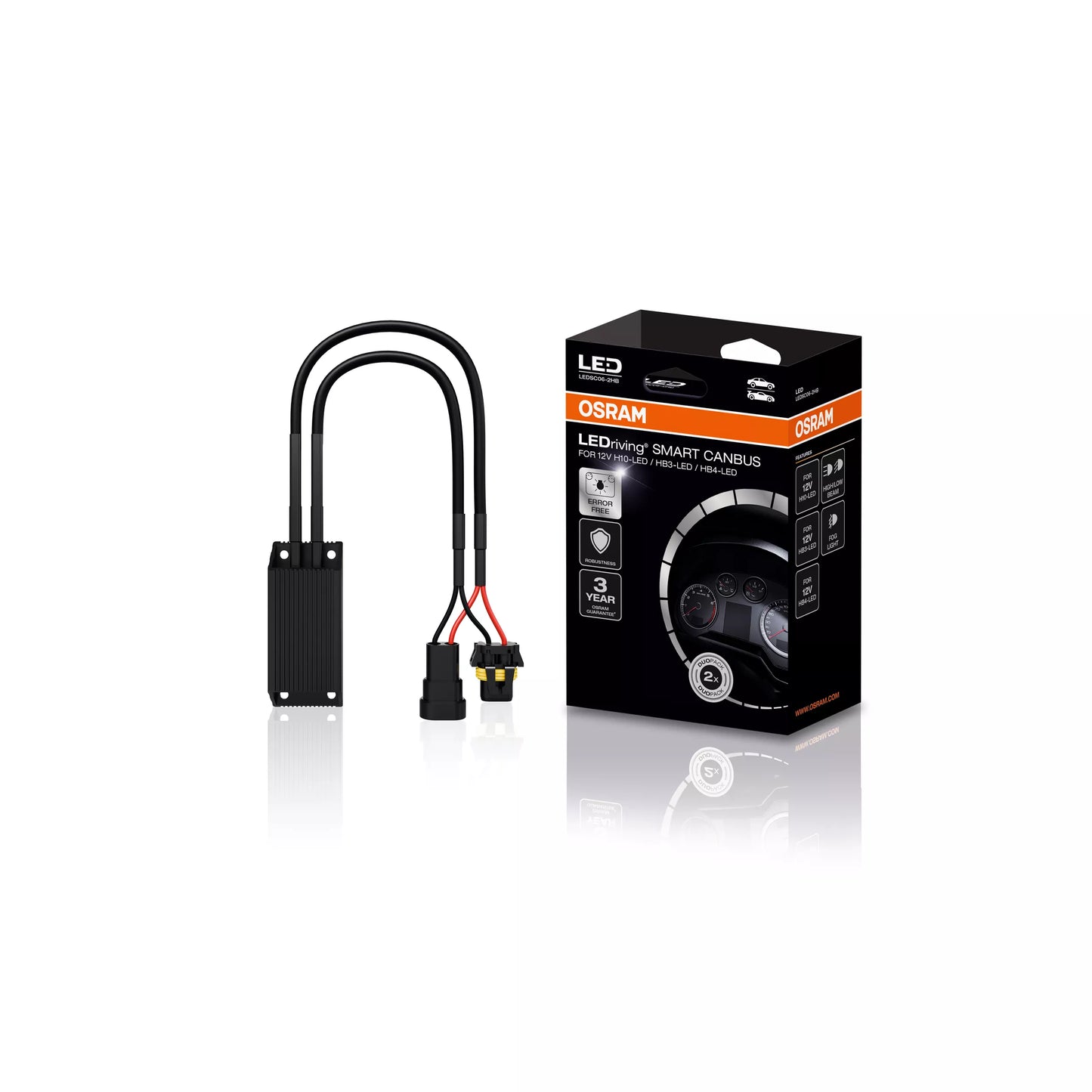 Osram LEDriving Smart Canbus LEDSC06-2HB HB3-HB4