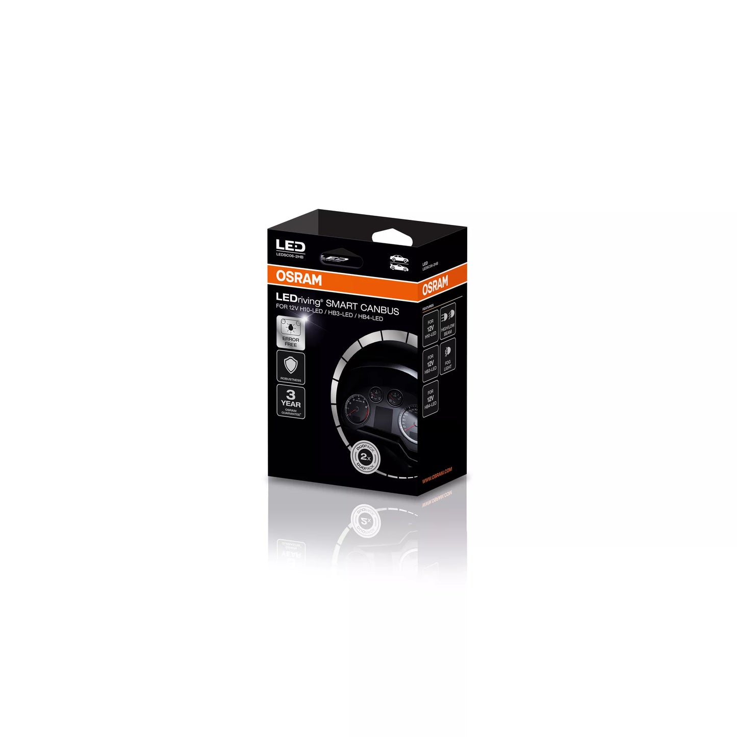 Osram LEDriving Smart Canbus LEDSC06-2HB HB3-HB4