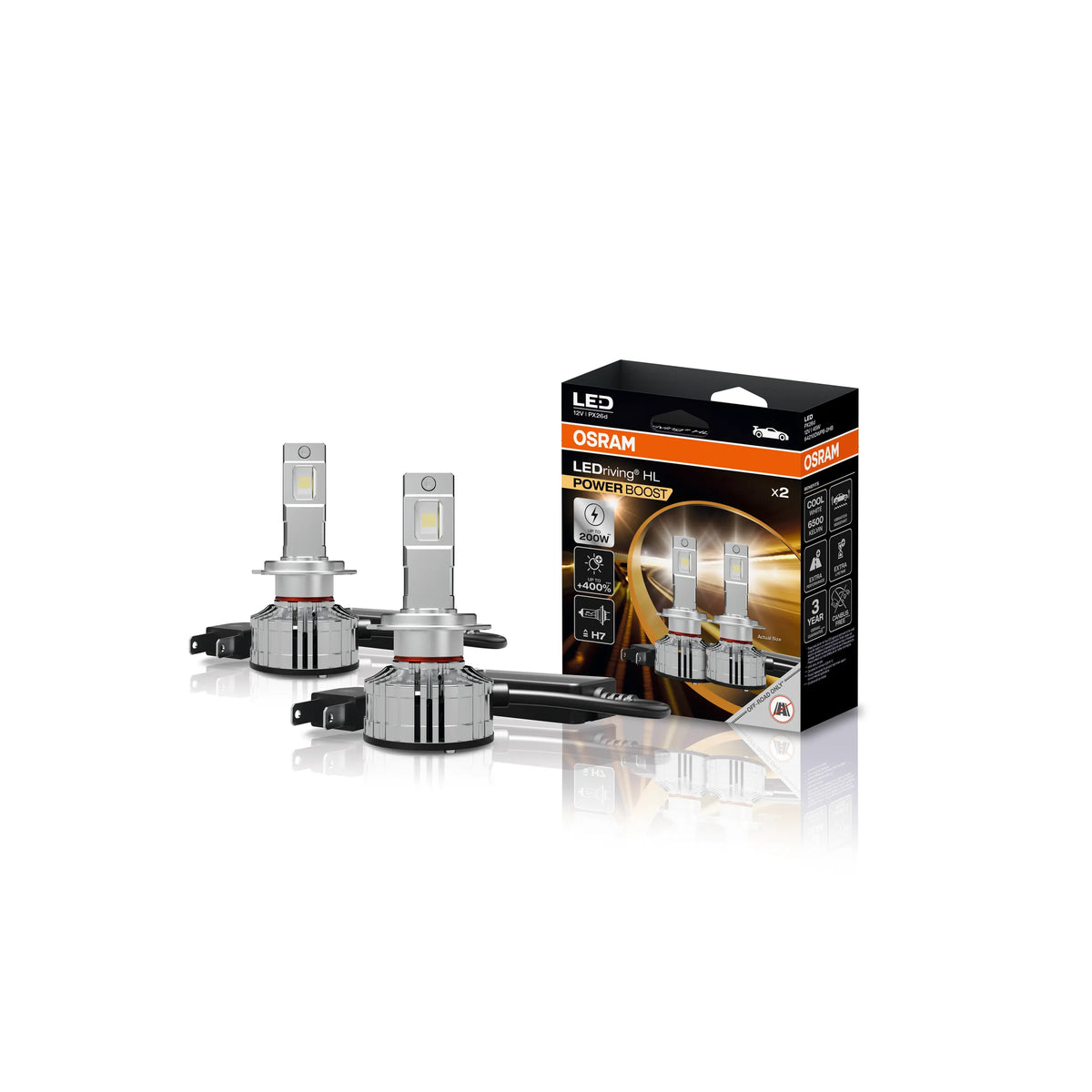 Osram LEDriving HL Power Boost H7