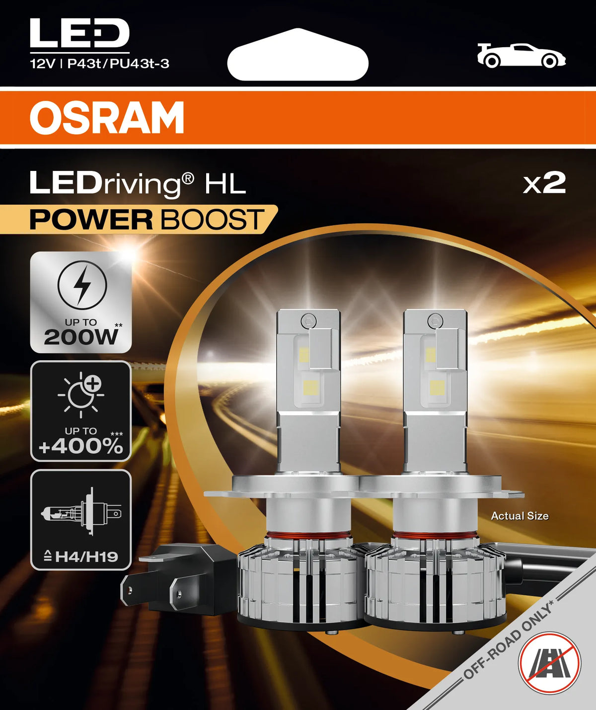 Osram LEDriving HL Power Boost +400%