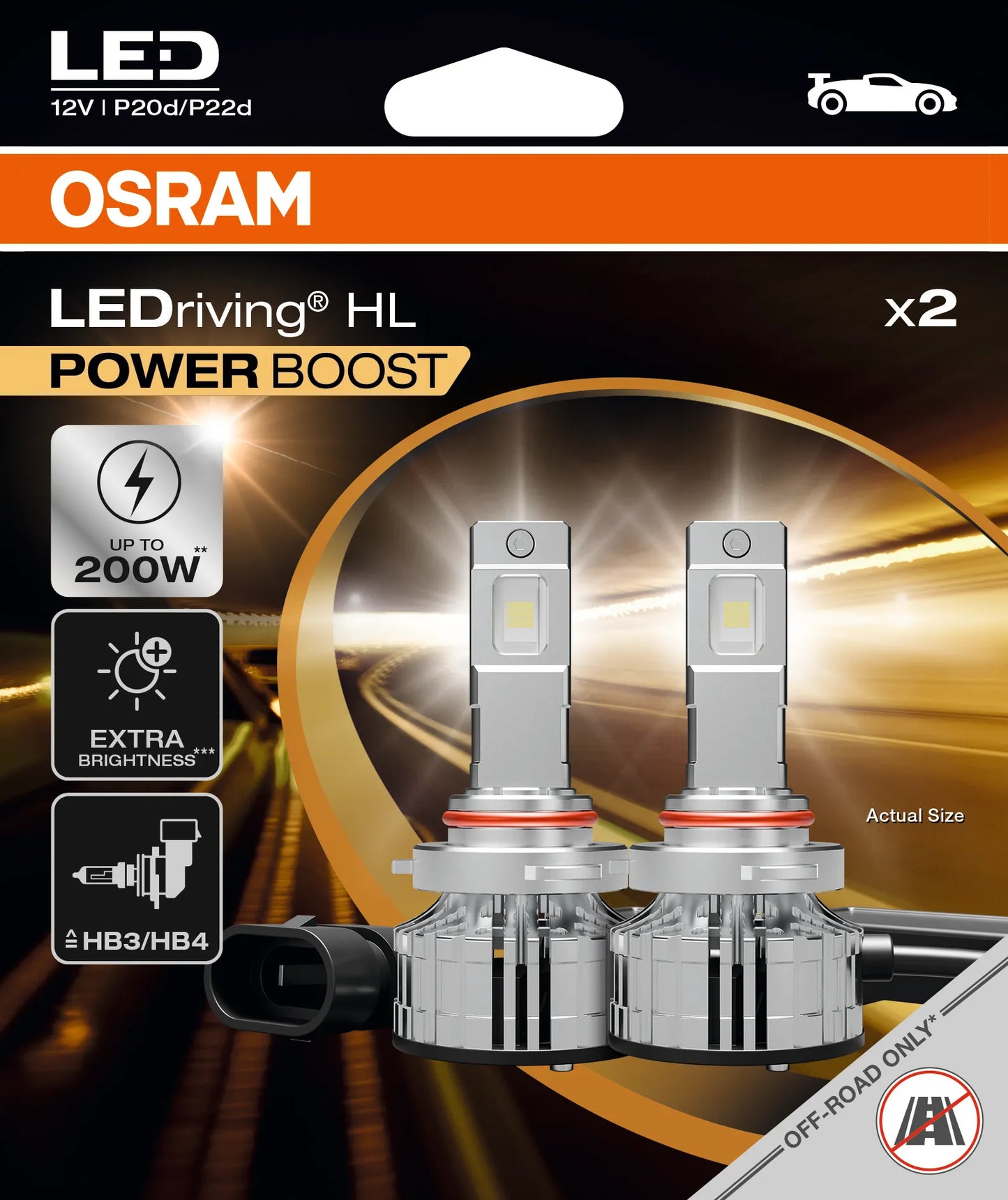 Osram LEDriving HL POWER BOOST HB3/HB4