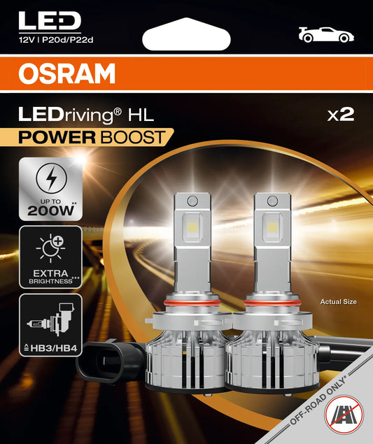 Osram LEDriving HL POWER BOOST HB3/HB4