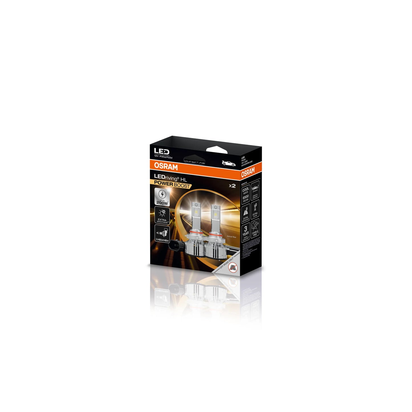 Osram LEDriving HL POWER BOOST HB3/HB4