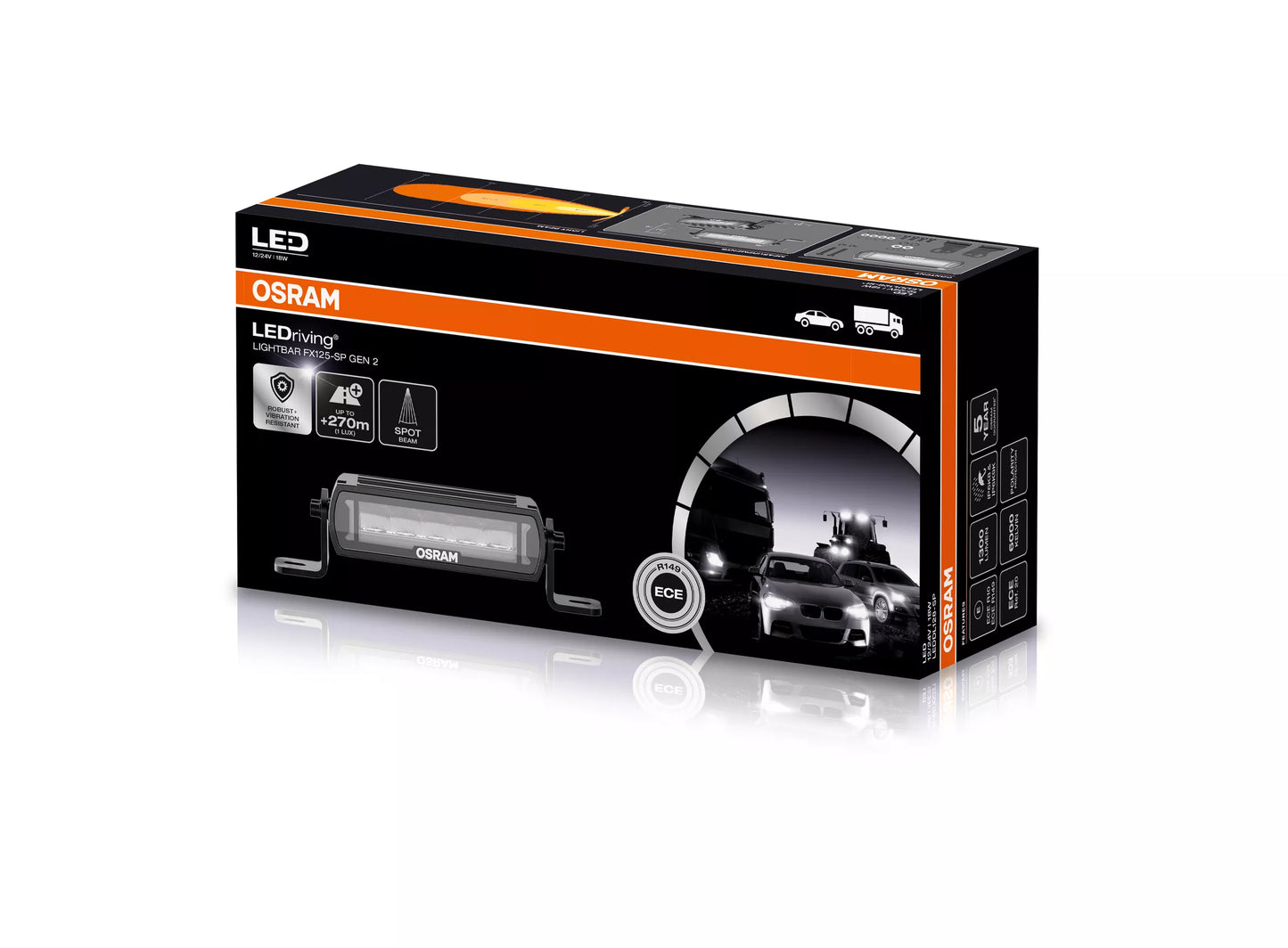 LEDriving LIGHTBAR GEN 2 LEDDL128-SP