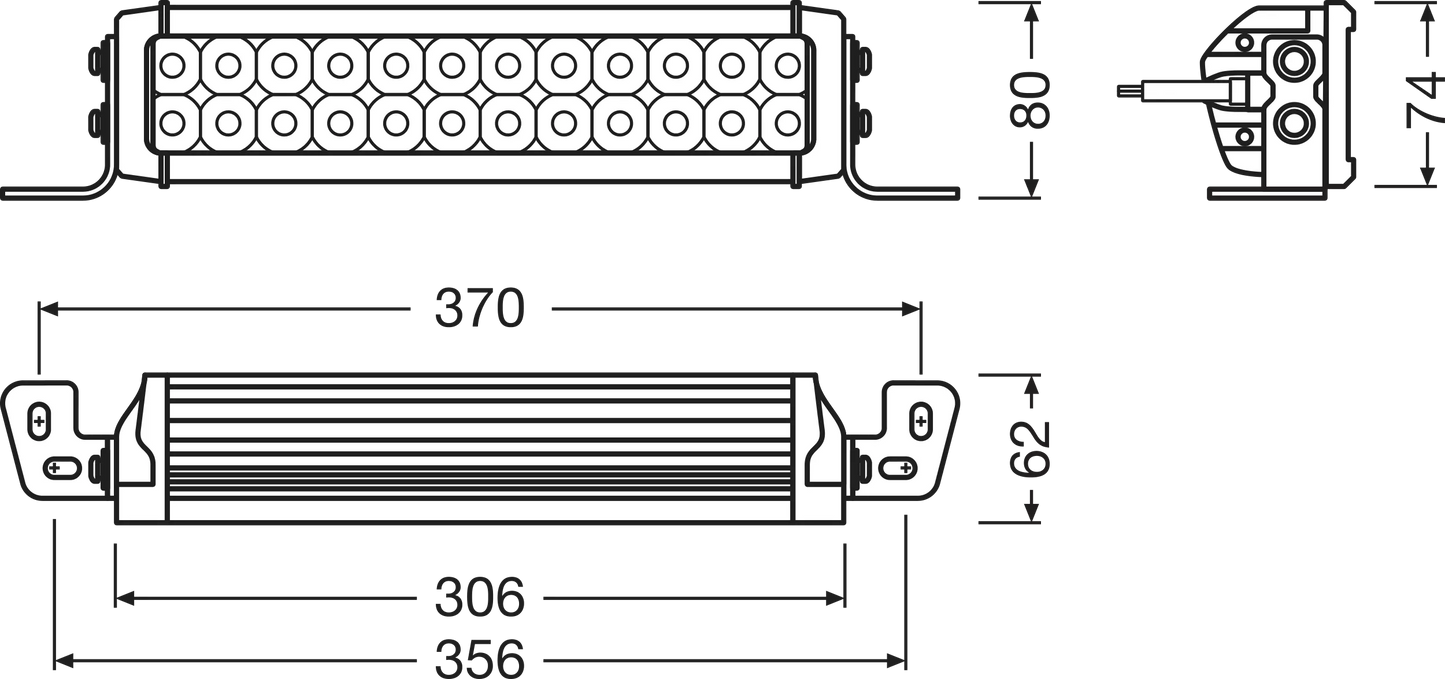 LEDriving® LIGHTBAR VX250-CB 12-inch