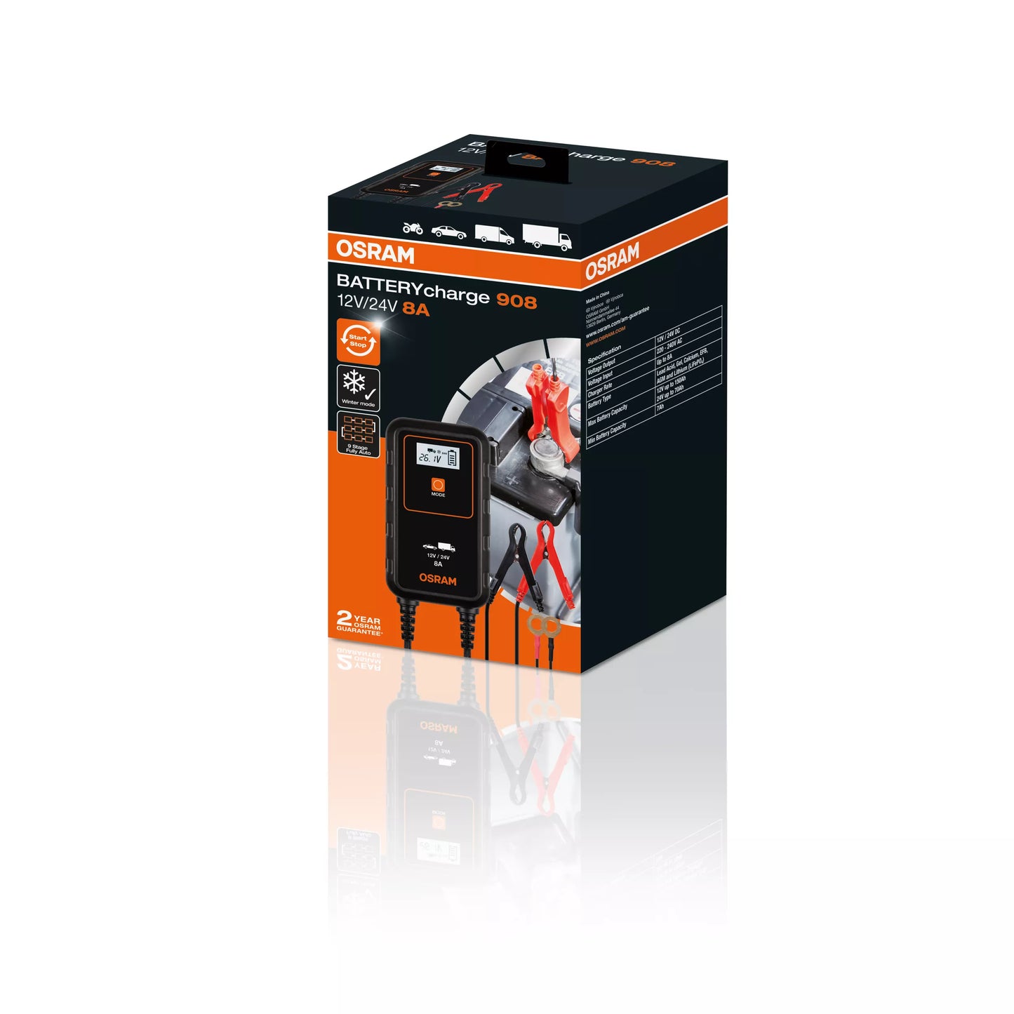 OSRAM BATTERYcharge 908
