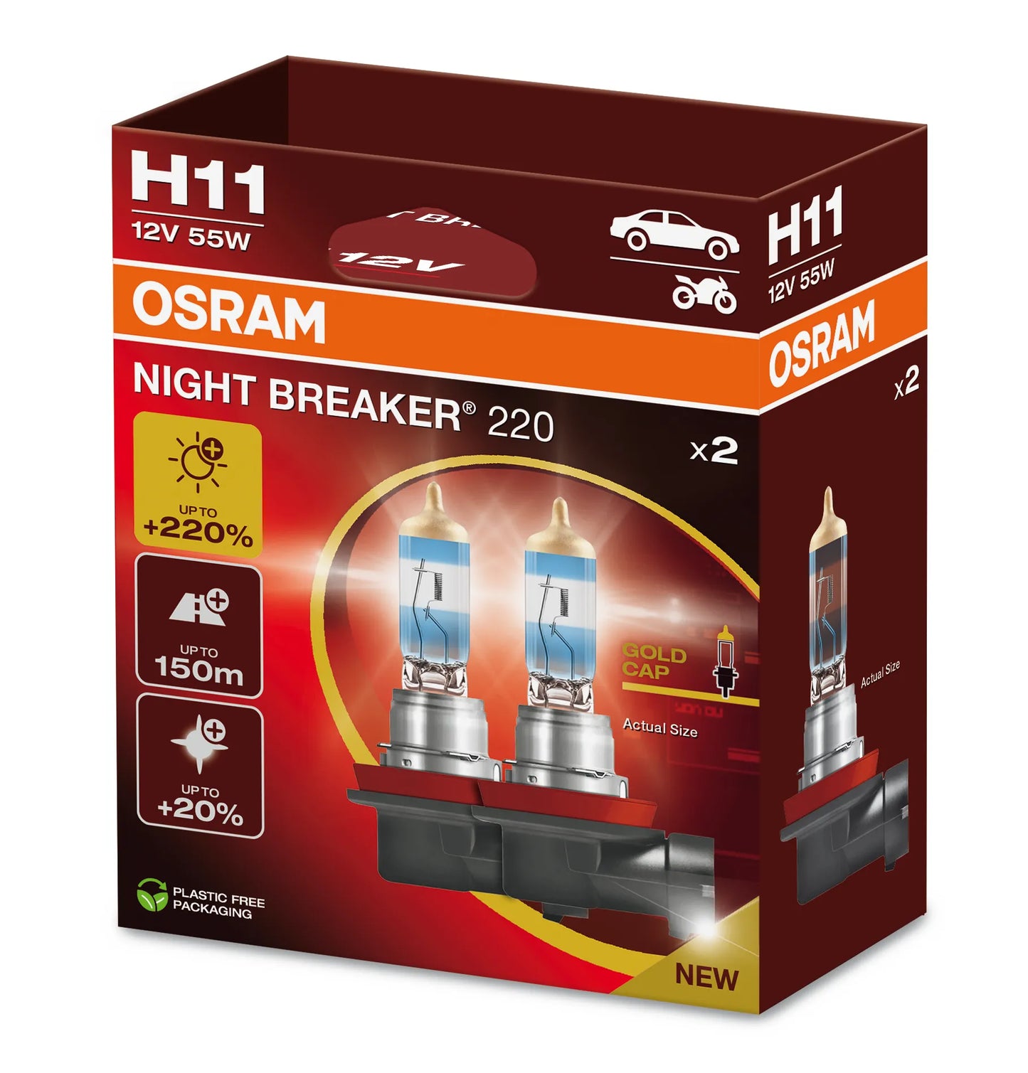 Osram H11 Night Breaker 220 12V 55W