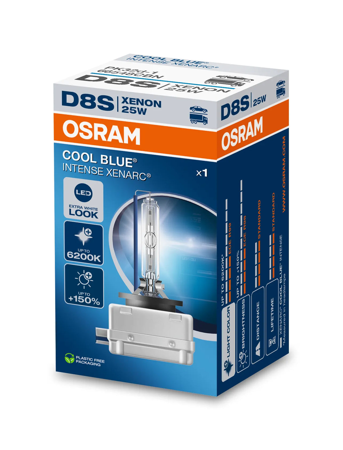 Osram Cool Blue Intense Xenarc D8S 25W 40V