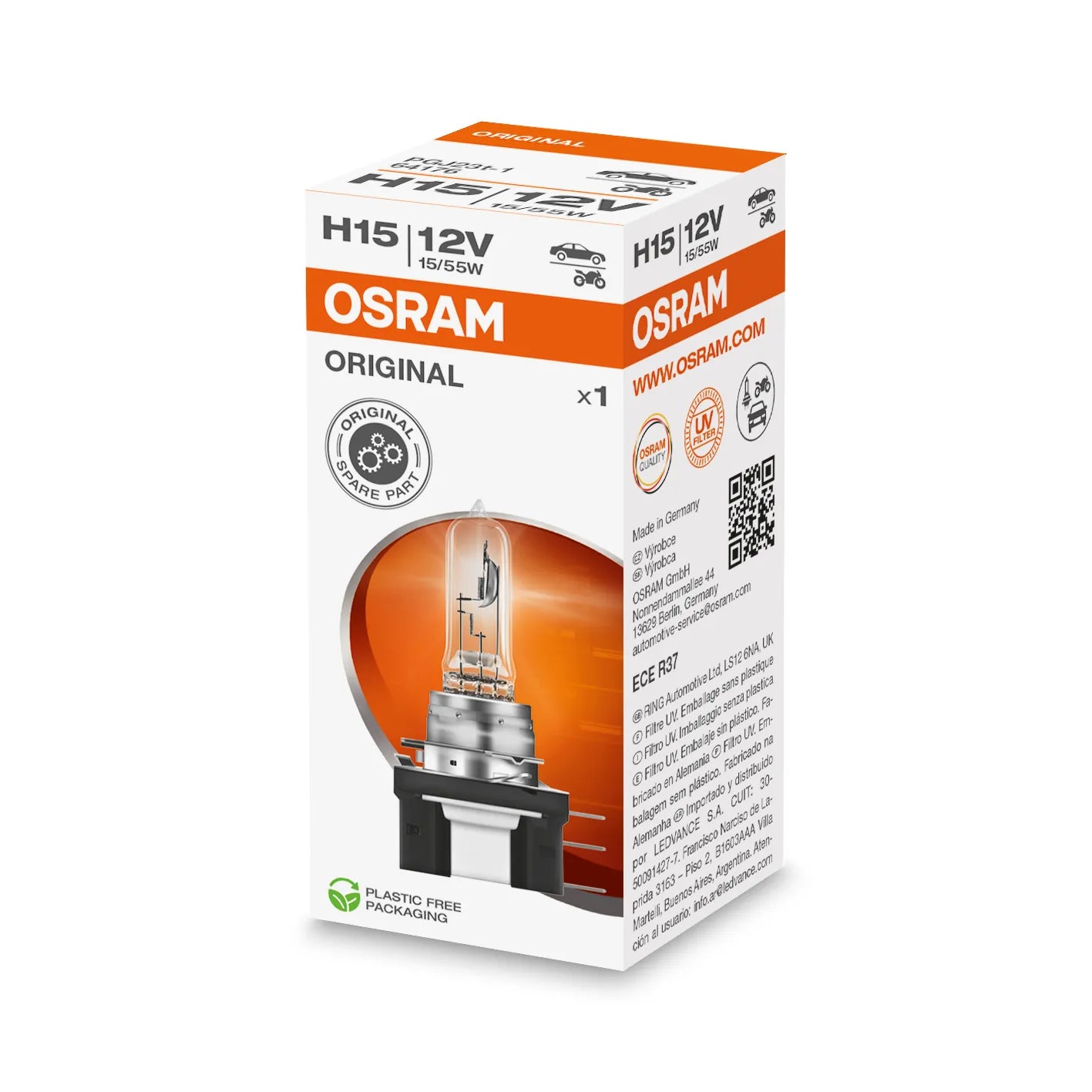 Original H15 12V 15/55W