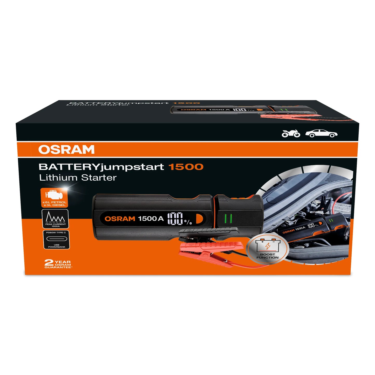 Osram BATTERYjumpstart 1500