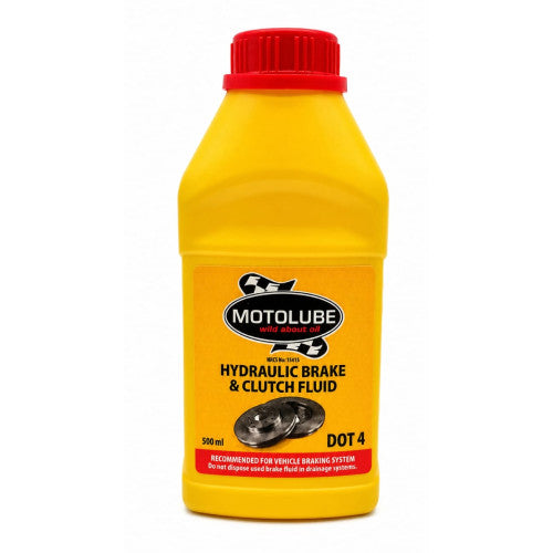 Motolube DOT 4 Brake Fluid 500mls