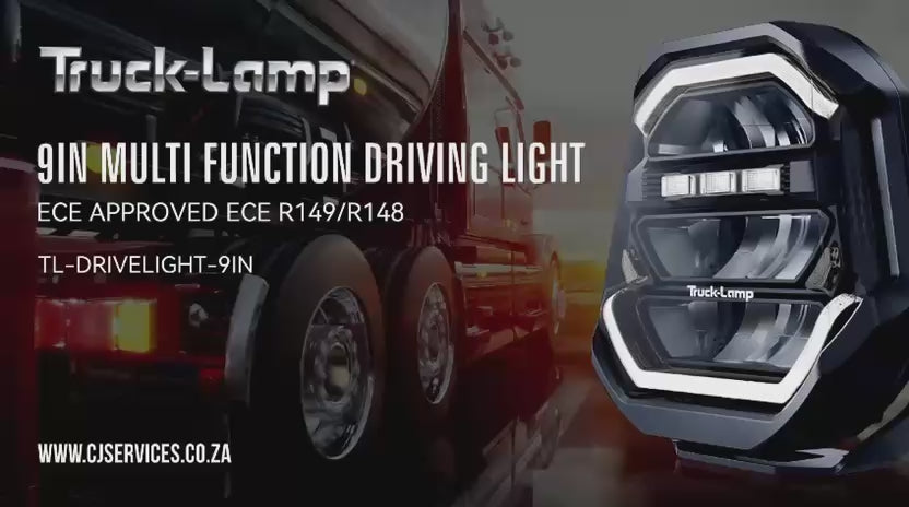Truck Lamp 9inch 24000 Lumens Multi Function Driving spot Lights
