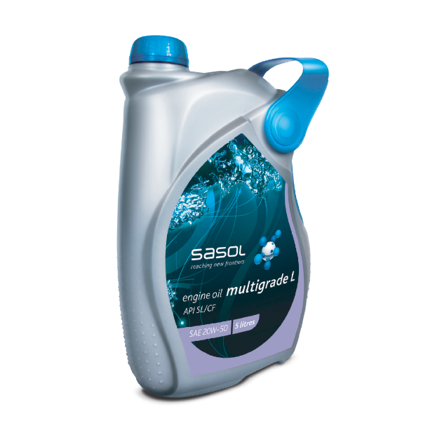 SASOL OIL MULTIGRADE L 20W50 5L