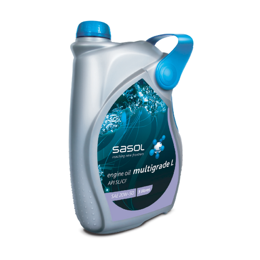 SASOL OIL MULTIGRADE L 20W50 5L