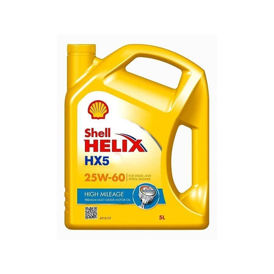Shell Helix HX5 High Mileage 25W-60 5L