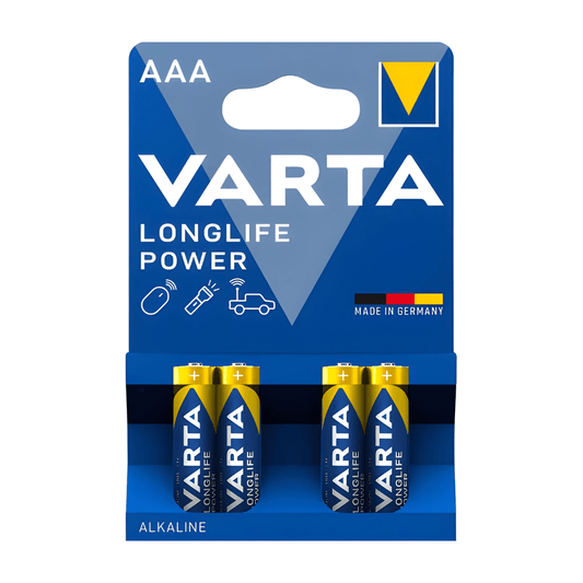 Varta 4103BP4 Longlife AAA Batteries - Pack of 4